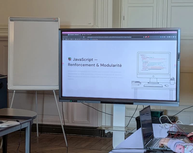 Formation JavaScript en groupe